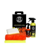 Blend Brothers Leather Set Hard - ZESTAW DO GRUNTOWNEGO CZYSZCZENIA I REGENERACJI TAPICERKI SKÓRZANEJ