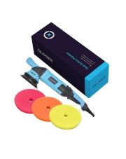 GLOSER DA 15mm Maszyna Polerska Dual Action + zestaw padów ZviZZer THERMO TRAPEZ PAD'Z