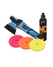 GLOSER DA 9mm kompletny zestaw polerski + ZviZZer MC3000 + THERMO TRAPEZ PADS