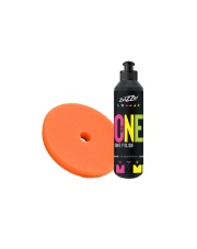 ZviZZer One Polish 250ml + ZviZZer Thermo Trapez Pad Orange 140/20/125 one step - zestaw