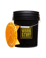 Work Stuff Black Bucket RINSE HDPE 20L - wiadro + separator