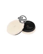 ZviZZer PRO THERMO WOOL PAD BLACK FOR ROTARY (SOFT) 90/30/80mm - pad polerski z naturalnej wełny