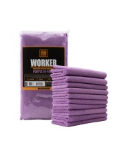 Work Stuff Worker Purple 40x40cm 10-pack - mikrofibra do czyszczenia i pielęgnacji