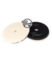 ZviZZer PRO THERMO WOOL PAD BLACK FOR ROTARY (SOFT) 160/30/150mm - pad polerski z naturalnej wełny