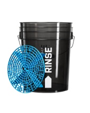 FX PROTECT WASH BUCKET RINSE BLACK 20L - czarne wiadro do mycia z separatorem
