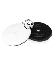 ZviZZer PRO THERMO MICROFIBER PAD BLACK FOR ROTARY (SOFT) 160/30/150mm - mikrofibrowy pad polerski