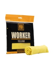 Work Stuff Worker Yellow 40x40cm 1szt. - mikrofibra do czyszczenia i pielęgnacji