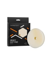 FX PROTECT HEAVY CUT PAD WHITE 125/140mm - biały mocno tnący pad polerski