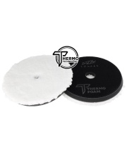 ZviZZer PRO THERMO MICROFIBER PAD BLACK FOR DA (SOFT) 160/20/150mm - mikrofibrowy pad polerski