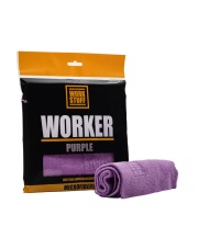Work Stuff Worker Purple 40x40cm 1szt. - mikrofibra do czyszczenia i pielęgnacji