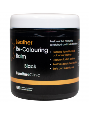 Furniture Clinic Leather Re-Colouring Balm BLACK - BALSAM PRZYWRACAJĄCY KOLOR SKÓRY CZARNY