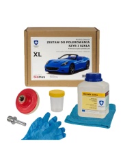Biomus zestaw do polerowania szyb i szkła XL