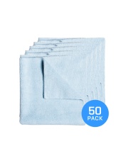 FX PROTECT BLUE SKY MICROFIBER TOWEL 40x40cm 500g/m2 - zestaw 50 mikrofibr bezszwowych do delikatnych powierzchni