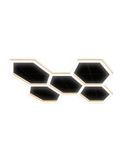 GLOSER Hexagon Light Gold - system oświetleniowy LED