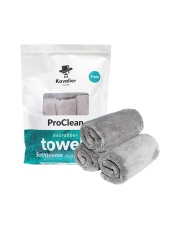 Kavalier ProClean Microfiber Towel SoftXtreme Plush Perfection 600 41x41cm 3pack - uniwersalny ręcznik z mikrofibry