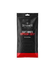Deturner White Soft Brush Set - zestaw pędzelków z delikatnym miękkim włosiem