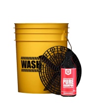 Work Stuff Yellow Bucket 20L + Good Stuff Pure Shampoo 1L - zestaw