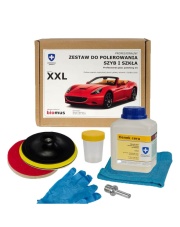 Biomus zestaw do polerowania szyb i szkła XXL
