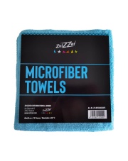 ZviZZer Microfiber Cloth Blue 10 pieces mikrofibra bezszwowa
