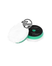 ZviZZer PRO THERMO MICROFIBER PAD GREEN FOR ROTARY (HARD) 90/30/80mm - mikrofibrowy pad polerski