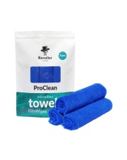 Kavalier ProClean Microfiber Towel Miracle Wipe 41x41cm 3pack - zestaw trzech ręczników z mikrofibry