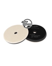 ZviZZer PRO THERMO WOOL PAD BLACK FOR DA (SOFT) 140/20/125mm - pad polerski z naturalnej wełny