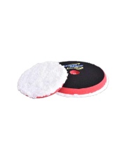 ShineMate Micro-Fiber Pad FINISH 90mm czerwona pianka - pad mikrofibrowy