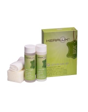 LCK Keralux Leather Care Set P 2x200ml zestaw do regularnego czyszczenia skór