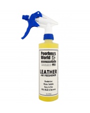 POORBOY'S WORLD Air Freshener Leather 473ml - ZAPACH SKÓRY DO AUTA