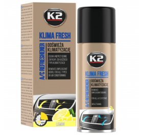 K2 Klima Fresh Lemon 150ml - ŚRODEK OD ODŚWIEŻENIA KLIMATYZACJI