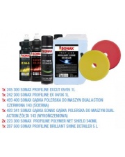 SONAX ZESTAW POLERSKI + GRATIS TORBA