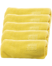 WORK STUFF GENTLEMAN BASIC YELLOW 5-PACK - DELIKATNA MIKROFIBRA