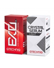 Zestaw Power Couple: Crystal Serum Light 30 ml + EXO 30 ml - ZESTAW POWŁOK CERAMICZNYCH