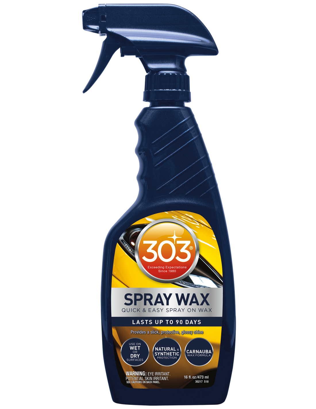 303 Auto Spray Wax 473ml NATURALNY QUICK DETAILER Pielęgnacja Aut