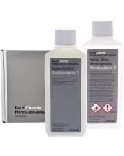 KOCH CHEMIE NanoGlasVersiegelung Set 2x250ml - POWŁOKA HYDROFOBOWA NA SZYBY