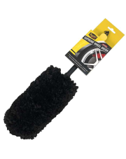 MEGUIAR'S SUPREME WHEEL BRUSH - MEDIUM - SZCZOTKA DO FELG Z GĘSTYM WŁOSIEM