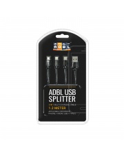 ADBL USB Splitter - KABEL USB Z 3 RÓŻNYMI KOŃCÓWKAMI