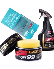 SOFT99 DARK & BLACK WAX + LUXURY GLOSS + SMOOTH EGG CLAY BAR