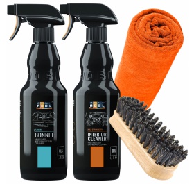 ADBL Bonnet 500ml + Interior Cleaner 500ml - Zestaw do czyszczenia wnętrza auta