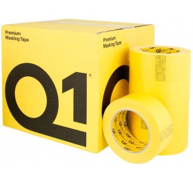Q1 Taśma maskująca żółta 24 mm x 50 m