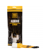 WORK STUFF ALBINO 3-PACK - Zestaw pędzelków detailingowych 3 szt