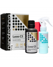 NANOTECHNIQ LUSSO C3 50 ml - POWŁOKA CERAMICZNA 9H, 3 LETNIA + Reborn 100ml GRATIS