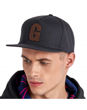 GYEON SNAPBACK DARK GREY - Czapka z daszkiem