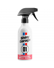 SHINY GARAGE Carnauba Spray Wax V2 500ml - PŁYNNY WOSK SAMOCHODOWY