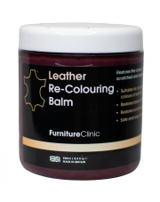 FURNITURE CLINIC Leather Re-Colouring Balm MAROON 250ml - BALSAM PRZYWRACAJĄCY KOLOR SKÓRY