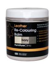 FURNITURE CLINIC Leather Re-Colouring Balm IVORY 250ml - BALSAM PRZYWRACAJĄCY KOLOR SKÓRY