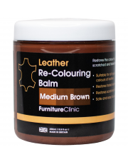 FURNITURE CLINIC Leather Re-Colouring Balm MEDIUM BROWN 250ml - BALSAM PRZYWRACAJĄCY KOLOR SKÓRY