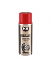 K2 COLOR FLEX CZERWONY 400 ML - GUMA W SPRAYU