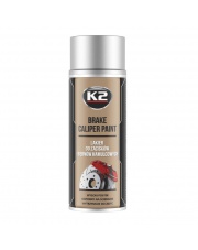 K2 Brake Caliper Spray Srebrny 400 ml - LAKIER DO ZACISKÓW I BĘBNÓW HAMULCOWYCH