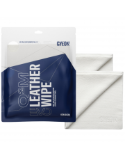 GYEON Q2M LeatherWipe EVO 40x40cm 2-PACK - ZESTAW MIKROFIBR DO SKÓR